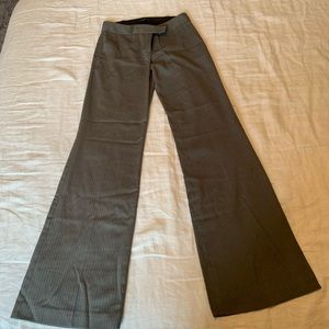 Pinstripe trousers